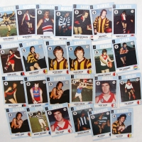 Group lot - 1977 SCANLENS Footy Cards - Don Scott, Ray Shaw, Kevin Neale, Bruce Duperouzel, Ted Whitten Jnr, etc - Sold for $24 - 2014
