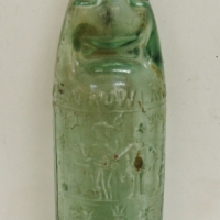 Evan Rowland's, late Rowland's and Evans Ballarat & Melbourne, Codd bottle with Farmer and Miner trademark - Sold for $134 - 2014