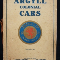 1911 Argyll Colonial Cars booklet - fab images within - Sold for $49 - 2014