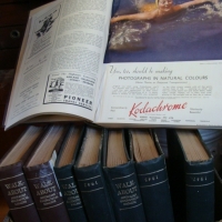 8 x bound volumes circa 1940's walkabout magazines - Sold for $67 - 2014