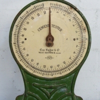 Large Cast iron commercial scale by Geo Salter  & Co West Bromwich England  Cement Tester - Sold for $49 - 2014