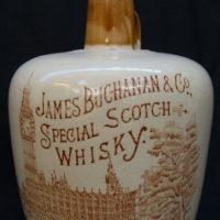 Stoneware James Buchanan & Co Special Scotch Whisky Crock with impressed mark Port Dundas, Glasgow - Sold for $61 - 2014