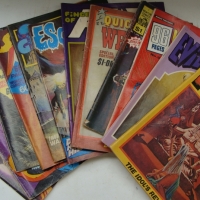 Group lot fab vintage comic books inc - Frantic With Fear, Quick Draw Western, Fingers of Fear - all with fab cover images - Sold for $37 - 2014