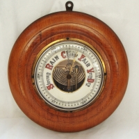 German barometer mounted on an Australian silky oak mount - Sold for $49 - 2014