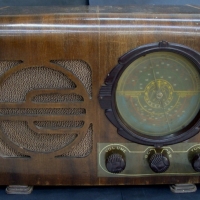 Art Deco wooden veneer Classic  Radio by Classic Radios, Malvern - Sold for $159 - 2014