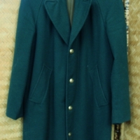 The Met uniform green overcoat with Met buttons circa 1980's - Sold for $37 - 2014