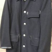 Tramways board blue jacket trenchcoat with tramways board buttons circa 1960s - Sold for $61 - 2014