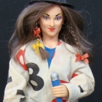 Boy George doll circa 1984 by LJN toys - Sold for $30 - 2014