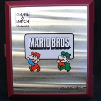 Nintendo game and watch - Mario Brothers - multiscreen game circa 1983 - Sold for $37 - 2014