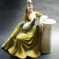 Royal Doulton Figurine Secret Thoughts- HN 2382  - designer M Davies - 1971-1988 - Sold for $79 - 2014