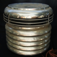 1930's Aluminum fan forced heater UFO design by Stromberg Carlson - Sold for $73 - 2014