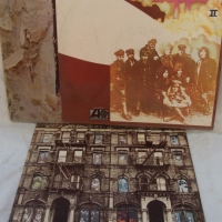 3 x vintage 12 vinyl Led Zeppelin LPs inc - Physical Graffiti, Led Zeppelin II, etc - Sold for $79 - 2014