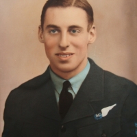 Portrait of an Australian RAAF WW2 Flight lieutenant with Air crew badge - Sold for $30 - 2014