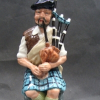 Royal Doulton Figurine  The Piper HN 2907 - 1980-92 - 203 cms H - Sold for $171 - 2014
