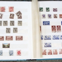 Stamp Album & contents incl, pre & post decimal , Christmas, high denomination, used & unused - Sold for $24 - 2014