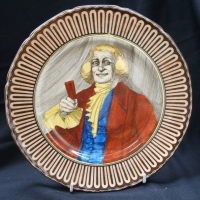 Royal Doulton Professionals series ware rack plate - The Squire - c1930 - 26cm D - Sold for $30 - 2015