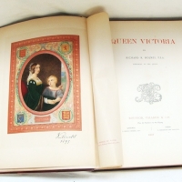Queen Victoria by Holmes 1897 First edition with magnificent colour lithographed plates - Sold for $122 - 2015