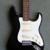 Black & White R - ST3 Ranger Electric Guitar - Sold for $55 - 2015
