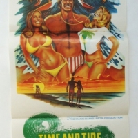 Vintage Australian daybill movie poster - TIM AND TIDE - featuring Sam Elliott etc - Sold for $43 - 2015
