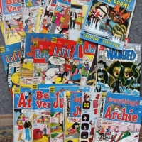Small Box of Comics circa 1970s including Archie and Jughead - Sold for $30 - 2015