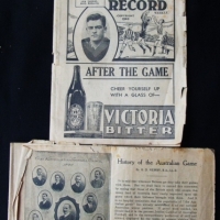 1940 Football Record and VFL history pamphlet - June 15th - Sold for $79 - 2015