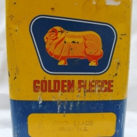 Golden Fleece 1 Quart Duo Grade oil tin - Sold for $85 - 2015