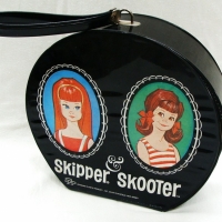 Vintage 1970s Vinyl Skipper and Skooter bag - Sold for $24 - 2015