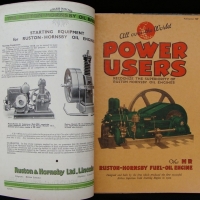 Vintage sc  Ruston & Hornsby oil engines reference book - Sold for $43 - 2015