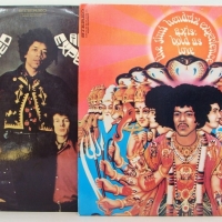 2 x JIMI HENDRIX LP records inc  Are you Experienced & Axis Bold As Love - Sold for $55 - 2015