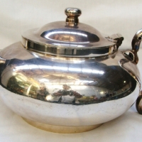 Perfect Robur silver plate Teapot with fitted insert, gc - Sold For $91 - 2015