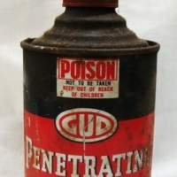 Vintage GUD Penetrating Oil tin - Sold for $30 - 2015