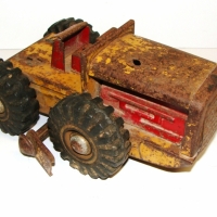 Vintage Australian Made BOOMEROO Tin Toy - Front truck from GRADER - af - Sold for $73 - 2015