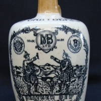 c1900 The Greybeard Stoneware printed whisky crock by Midland Pottery - Sold for $30 - 2015