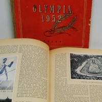 2 x Soft cover 1952 Oslo Winter Olympics albums with numbered photographic print inserts - book 1 & 2 - Sold for $30 - 2015