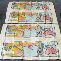 2 x  1934 Centenary maps of Melbourne - Sold for $37 - 2015