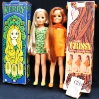 2 x Vintage c1970's Boxed DOLLS - Beautiful CRISSY + beautiful Crissy's friend KERRY - both made by IDEAL - Sold for $110 - 2015
