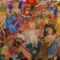Group lot of paper dolls, incl Barbie & the Rockers, Sesame Street etc - Sold for $67 - 2015