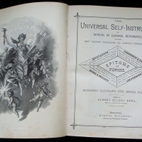 Vintage hard cover vol - The Universal Self-Instructor Illustrated - published c 1980s by Samuel McCardel Australia - Sold for $30 - 2015