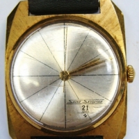 c1950s SEIKO SKYLINER wristwatch - 21 jewel - Sold for $30 - 2015