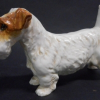 Vintage Royal Doulton Scotty dog figurine HN1030 designed by Frederick Daws, c 1931-1955 - Large size - Sold for $49 - 2015