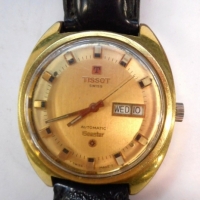 1970s Gents TISSOT Seastar automatic wristwatch - calendar on face - Sold for $67 - 2015