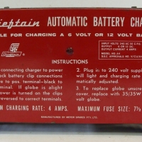 Vintage Chieftain Automatic Battery Charger for cars - Sold for $24 - 2015