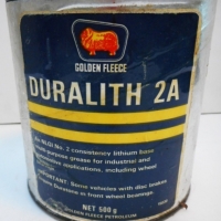 Vintage GOLDEN FLEECE tin - Duralith 2A 500g tin - Sold for $37 - 2015