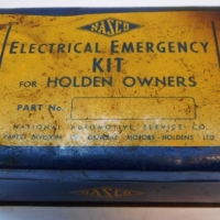 Vintage Tin - 'NASCO' Electrical Emergency Kit for Holden Owners - Sold for $92 - 2015