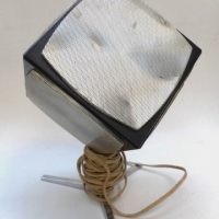 Fab vintage GRUNDIG CUBE speaker - Cube shape on metal stand with speaker face to all 6 sides - Sold for $61 - 2015