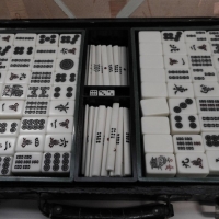 Vintage cased Mahjong set - Sold for $67 - 2015