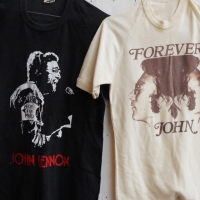 2 x  c1980's JOHN LENNON T-shirts - Sold for $55 - 2015