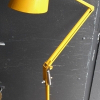 Fab retro Yellow PLANET floor lamp - AF - Sold for $73 - 2015