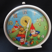 1950's Noddy & Big Ears Smiths animated alarm clock - Sold for $49 - 2015