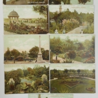 Group of Melbourne postcards incl Botanical gardens, 8 hours monument and princes bridge etc - Sold for $24 - 2015